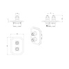 Belgravia Belgravia concealed shower thermo  BLCB1000LBPC