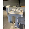 BB Edwardian Bespoke ex showroom: Waschbecken Edwardian Bespoke 56cm Moon Grey mit Sockel