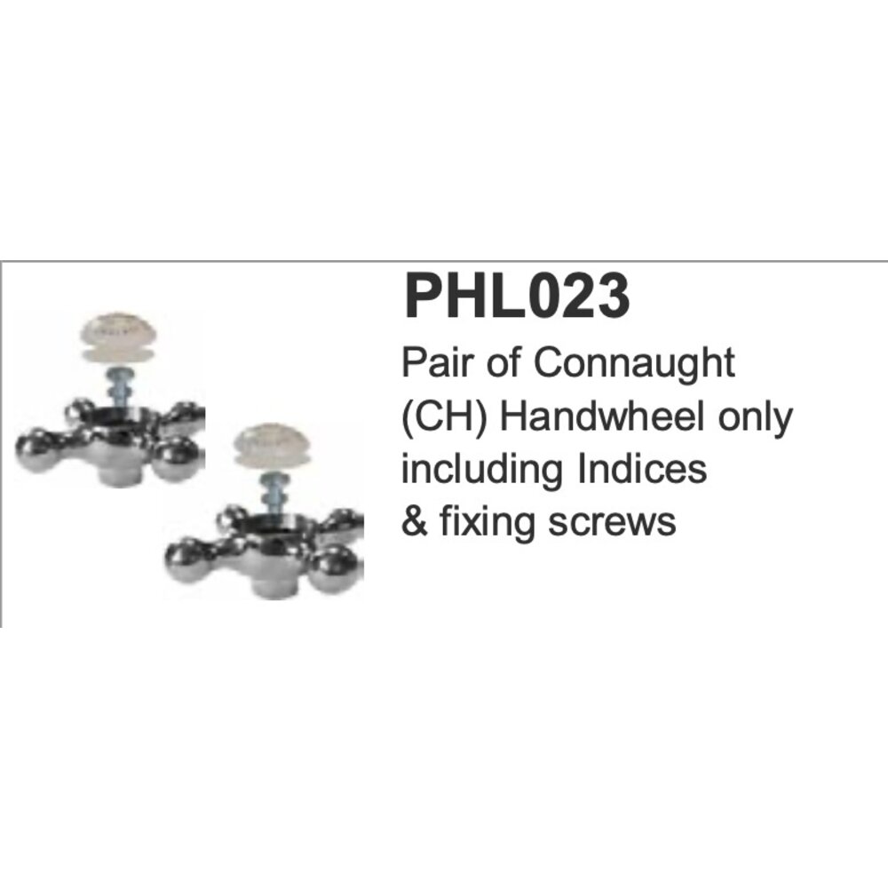 LB 3/4" Connaught handwheels only with ceramic indices PHL023 Lefroy Brooks LB 3/4" Connaught handwheels only with ceramic indices PHL023