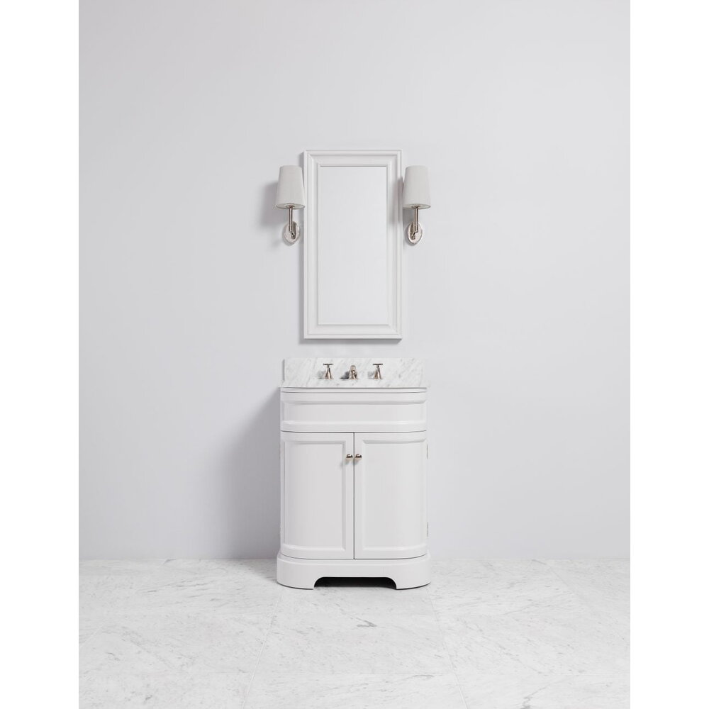 Porter Berwick Berwick Moher VP123  - wooden wash basin stand with doors, natural stone top and underbuilt basin