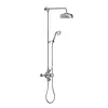 Lefroy Brooks 1900 Classic LB1900 Classic Godolphin opbouw douche-set met 8" douchekop en handdouche GDE-8754