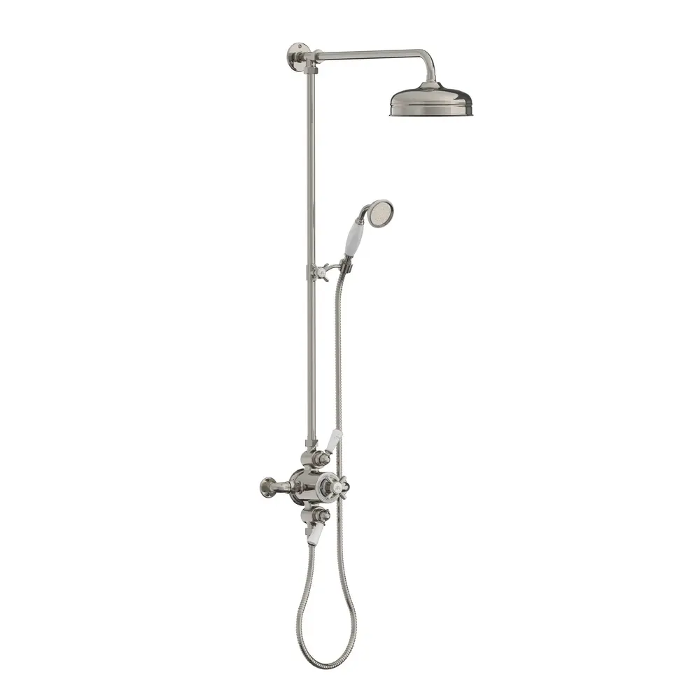 Lefroy Brooks 1900 Classic LB1900 Classic Godolphin opbouw douche-set met 8" douchekop en handdouche GDE-8754