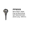 Lefroy Brooks LB mono basin / bidet pop-Up rod & knob PPW009