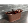 Freistehende Badewanne aus Kupfer Bateau, Ausführung patinac/copper William Holland Freistehende Badewanne aus Kupfer Bateau, Ausführung patinac/copper
