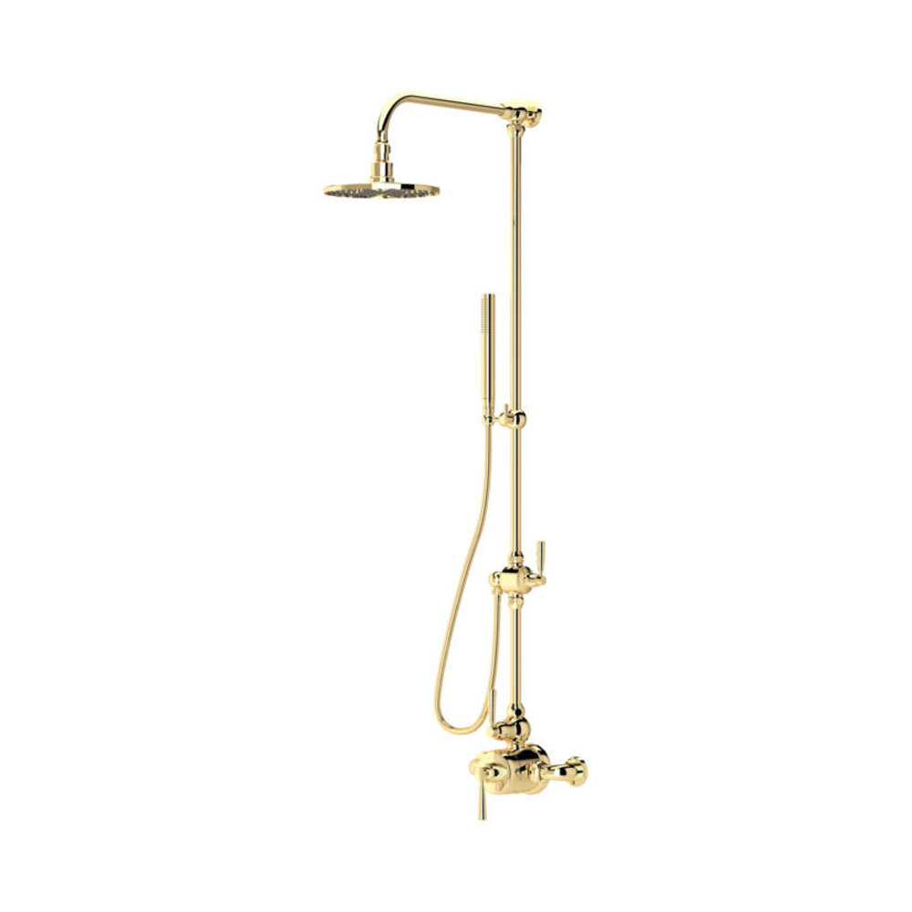 Opbouw doucheset met 8" kopfdouche en handdouche E.LSSE Perrin & Rowe Langbourn Opbouw doucheset met 8" kopfdouche en handdouche E.LSSE