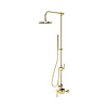 Exposed shower set with 8" shower rose and hand shower E.LSSE Perrin & Rowe Langbourn Exposed shower set with 8" shower rose and hand shower E.LSSE