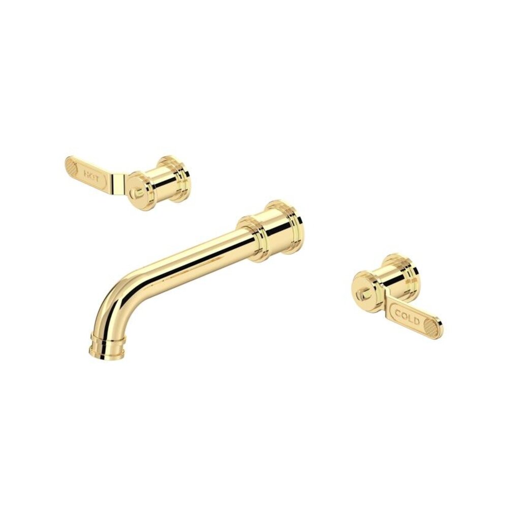 Perrin & Rowe Armstrong Armstrong wall mounted 3 hole lever bath mixer  E.3651