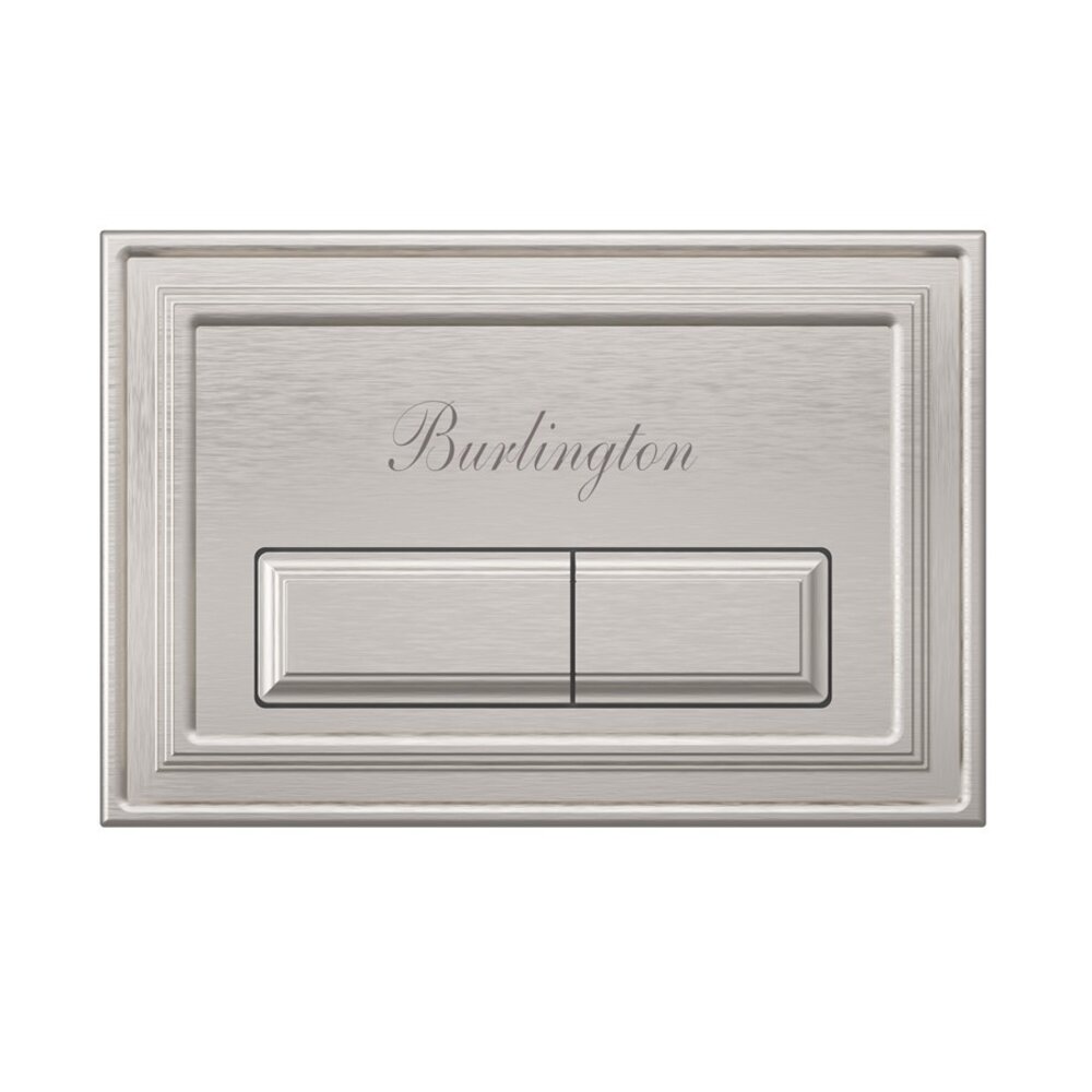 BU Dual Flush bedieningspaneel met inbouwreservoir WCF98X45R Burlington BU Dual Flush bedieningspaneel met inbouwreservoir WCF98X45R