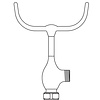 PR BSM cradle for hand shower 9.26383 Perrin & Rowe PR BSM cradle for hand shower 9.26383