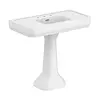LB Belle Aire 100cm basin with pedestal Lefroy Brooks Belle Aire LB Belle Aire 100cm basin with pedestal