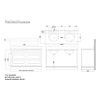 TCH Shaker Bathroom vanity Shaker Barnes SB140