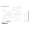 Bathroom vanity Shaker Barnes SB90 TCH Shaker Bathroom vanity Shaker Barnes SB90