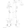 LB1900 Classic Black deck mounted bath shower mixer BL1701 Lefroy Brooks 1900 Classic Black LB1900 Classic Black deck mounted bath shower mixer BL1701