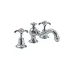 Lefroy Brooks 1910 La Chapelle LB1910 La Chapelle 3-hole basin mixer with crossheads FH1204