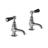 LB1900 Classic Black pillar taps BL8022 Lefroy Brooks 1900 Classic Black LB1900 Classic Black pillar taps BL8022