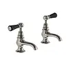 LB1900 Classic Black pillar taps BL8022 Lefroy Brooks 1900 Classic Black LB1900 Classic Black pillar taps BL8022