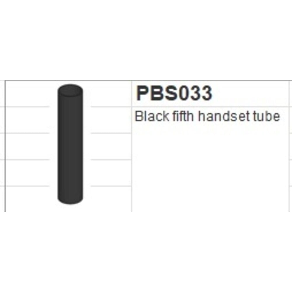Lefroy Brooks LB Black fifth handset tube PBS033