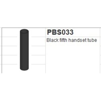 LB Black fifth handset tube PBS033