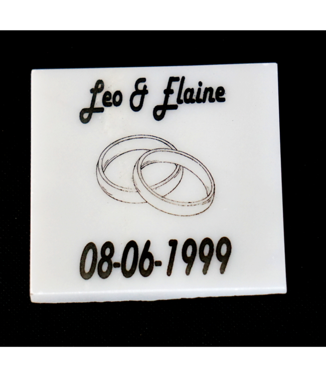 Huwelijkssteen marmer