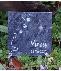 Memorial stone for Cat | Marble