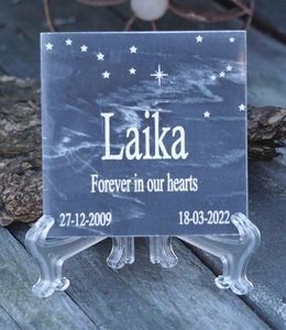 Stand for memorial stone | Plastic