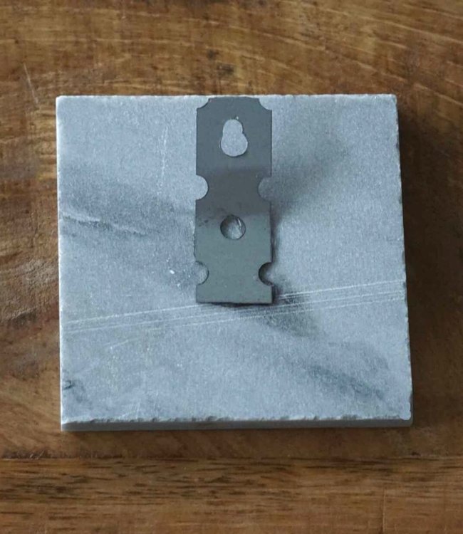 Leistenen Gedenksteen voor Konijn met Naam en Data