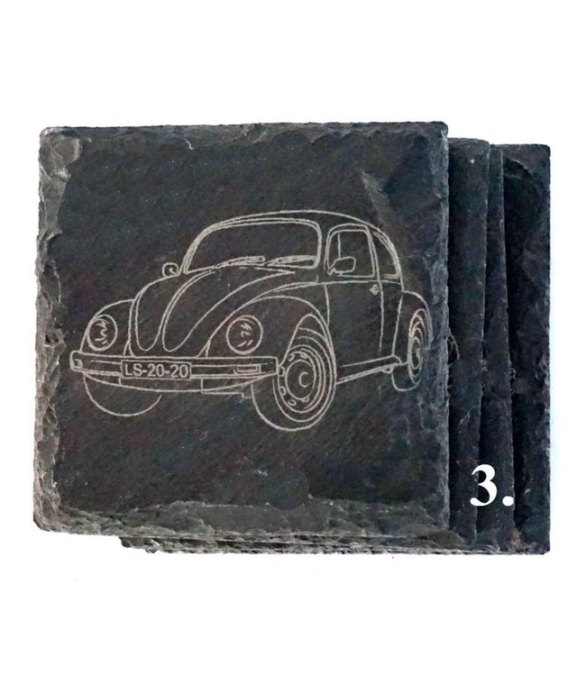 Uhr Käfer mit eigenem Namensschild oder Namen