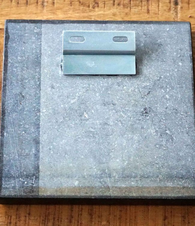 Wit Marmeren Gedenksteen met Bloemen Bianco Carrara