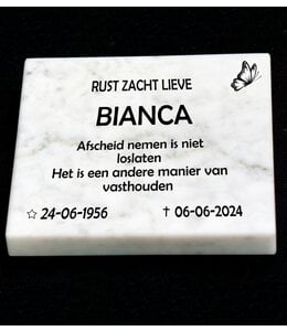 Gedenkstein geliebten | Bianco Carrara