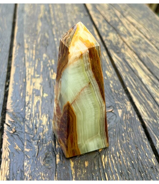 Green Onyx Obelisk Point