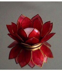 Teelichthalter Lotus | Magenta