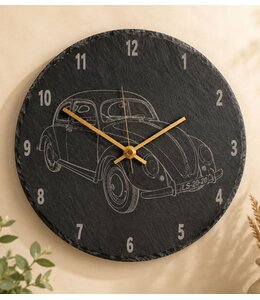Wandklok met Kever