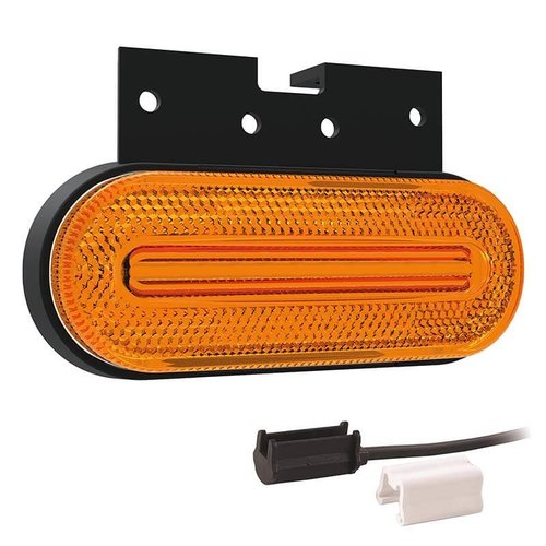 Fristom LED marker light amber | 12-24v | 1,5mm² connector.