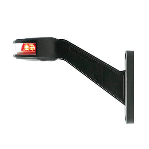 LED Autolamps  Links | LED breedtelamp   | 12-24v | 30cm. kabel (Rood/wit/amber)