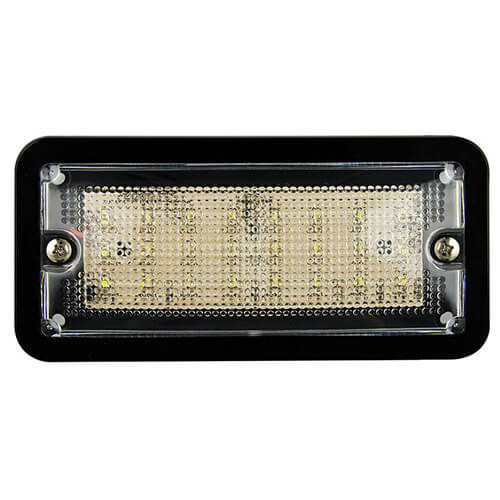 LED Autolamps LED Innenraumleuchte schwarz 24v, kaltes weiẞes Licht