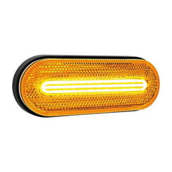 LED side markers with flashing function | 12-24v | 50cm. cable