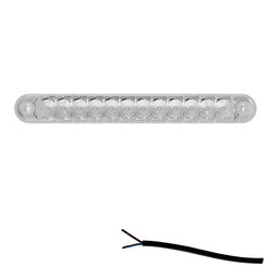 LED markeerlicht wit  | 12-24v |  50cm. kabel