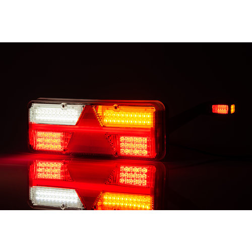 Fristom Right | LED light Trailer | dynamic flashing | 9-36V | 7Pin + + super seal alarm