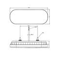 Fristom LED compact achterlicht met dynamisch knipperlicht  | 12-24v |