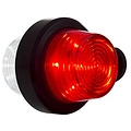 TRALERT® LED pendellamp, korte steel & heldere lens,  | 12-24v |