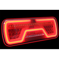 TRALERT® Rechts | LED Neon achterlicht | dynamisch knipperlicht | 12-24v | 200cm. kabel