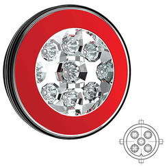 LED mistlicht met achterlicht  | 12-36v | 5 pins