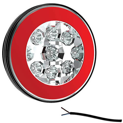 Fristom LED mistlicht met achterlicht  | 12-36v | 100cm. kabel