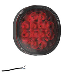 LED fog light | 12-24v | 50cm. cable (flat mounting)