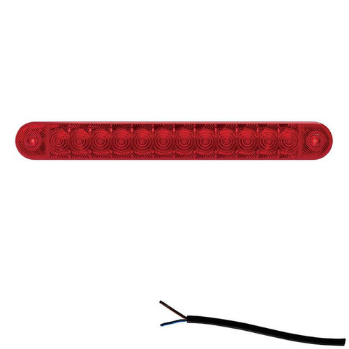 Fristom LED markeerlicht rood  | 12-24v |  50cm. kabel