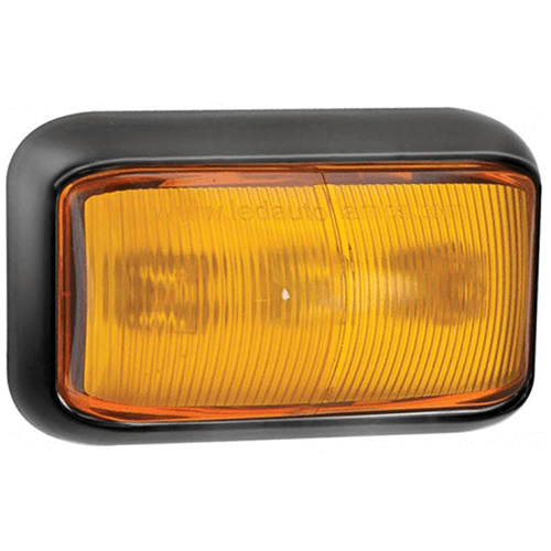 LED Autolamps  LED markeringslicht amber  | 12-24v | 40cm. kabel