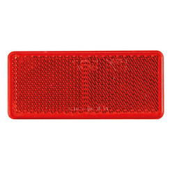 Red Reflektor 90 x 40 mm | 3M-Klebestreifen