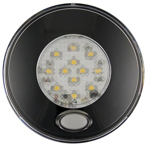 LED Autolamps  LED interieurverlichting incl. schakelaar zwart  12v. warm wit