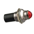 LED Autolamps  LED cockpit/controlelampje, rood  12v