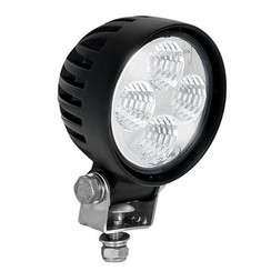 LA LED Arbeitsscheinwerfer | 12 Watt | 800 Lumen | 12-24V | Flood Beam Black